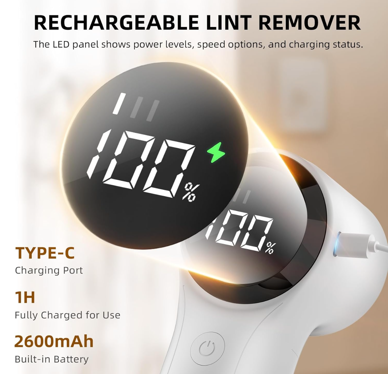 Electronic Lint Shaver