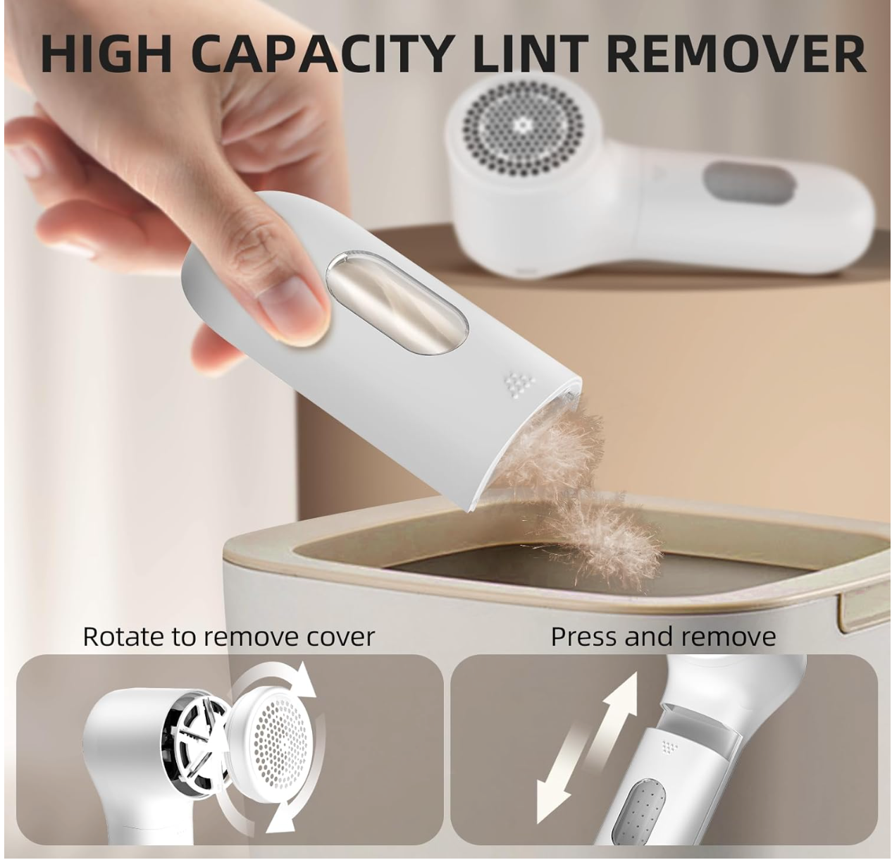 Electronic Lint Shaver